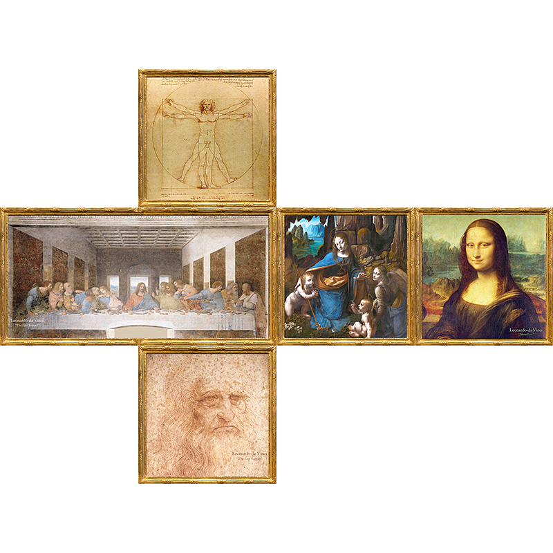 Miniatura: Leonardo da Vinci Cube