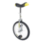 Unicycle Luxus by QuAx chrome color