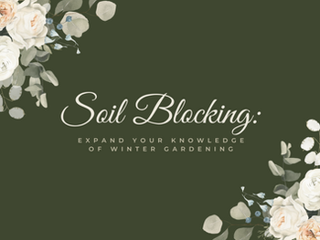 Soil Blocking: Expand Your Knowledge of Winter Gardening