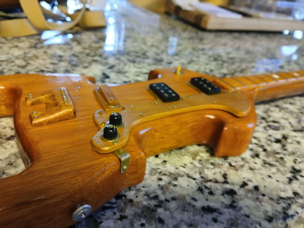 Thumbnail: The masters classic max 2 . A very classy guitar walking cane. 