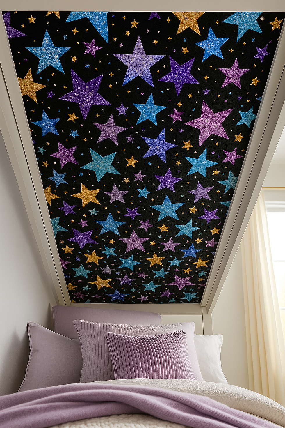Thumbnail: GLITTER STARS PRINT