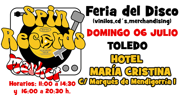 FeriaDisco TOLEDO JULIO 2025
