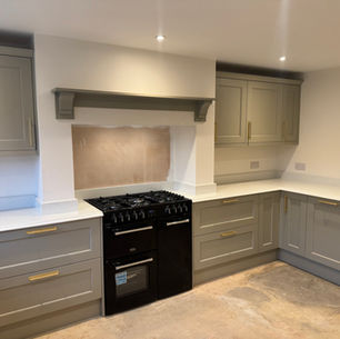 Custom Built Chimney Breast for new Kitchen 