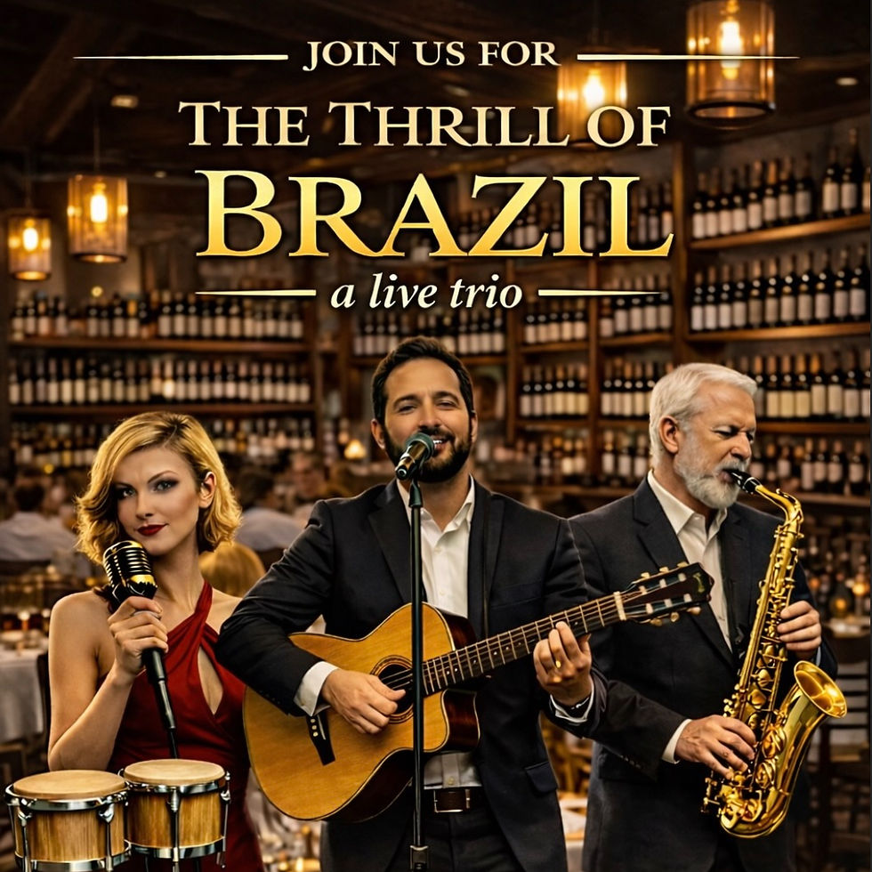 Early Seating: The Thrill of Brazil feat. Phil Fest, Ben Sparrow & Carla Holbrook