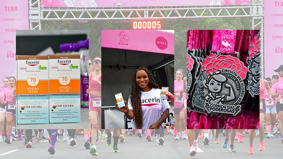 Eucerin fortalece sua conexão com o público feminino na Corrida das Poderosas