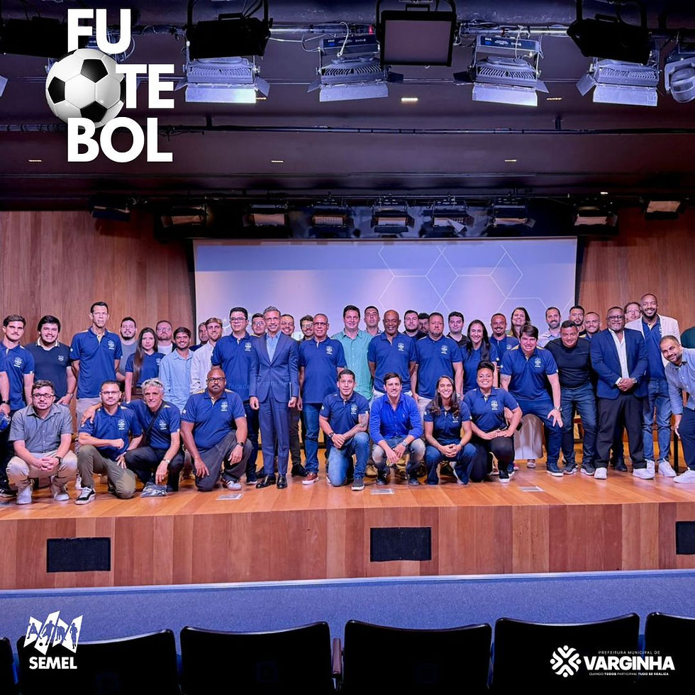 TÉCNICO DE VARGINHA CONCLUI CURSO DE SUPERVISORES DE FUTEBOL DA CBF ACADEMY 