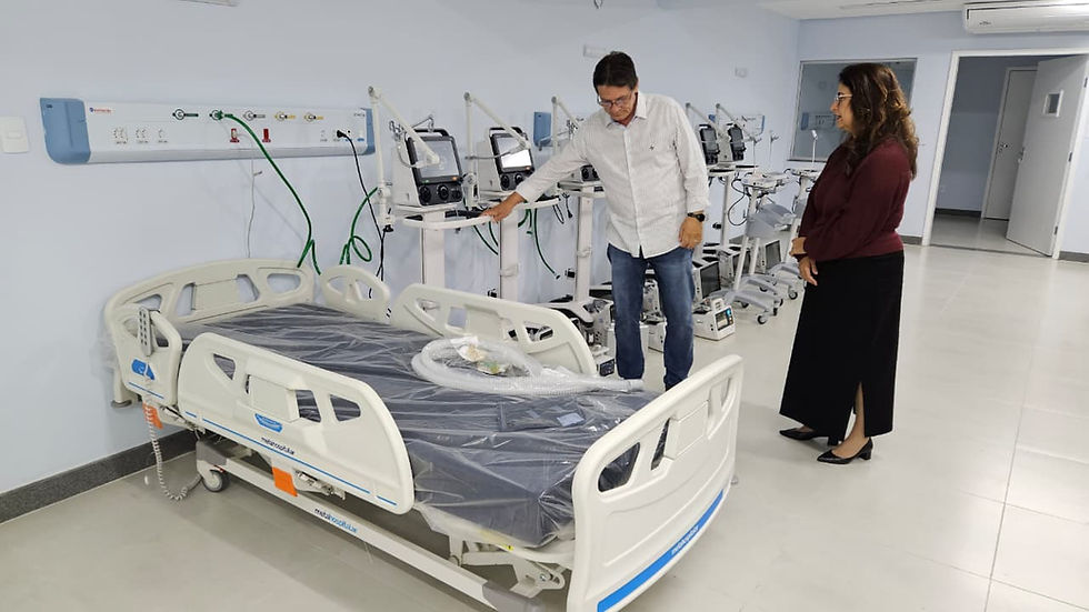 PREFEITURA DE VARGINHA DOBRA O NÚMERO DE LEITOS DE UTI NO HOSPITAL BOM PASTOR E AMPLIA OS LEITOS DE ENFERMARIA