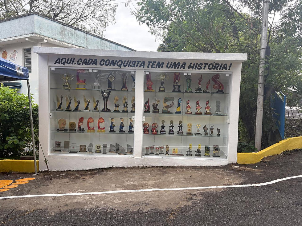 Galeria dos Campeões é inaugurada em homenagem ao mesatenista Rodrigo Rebartini em Varginha