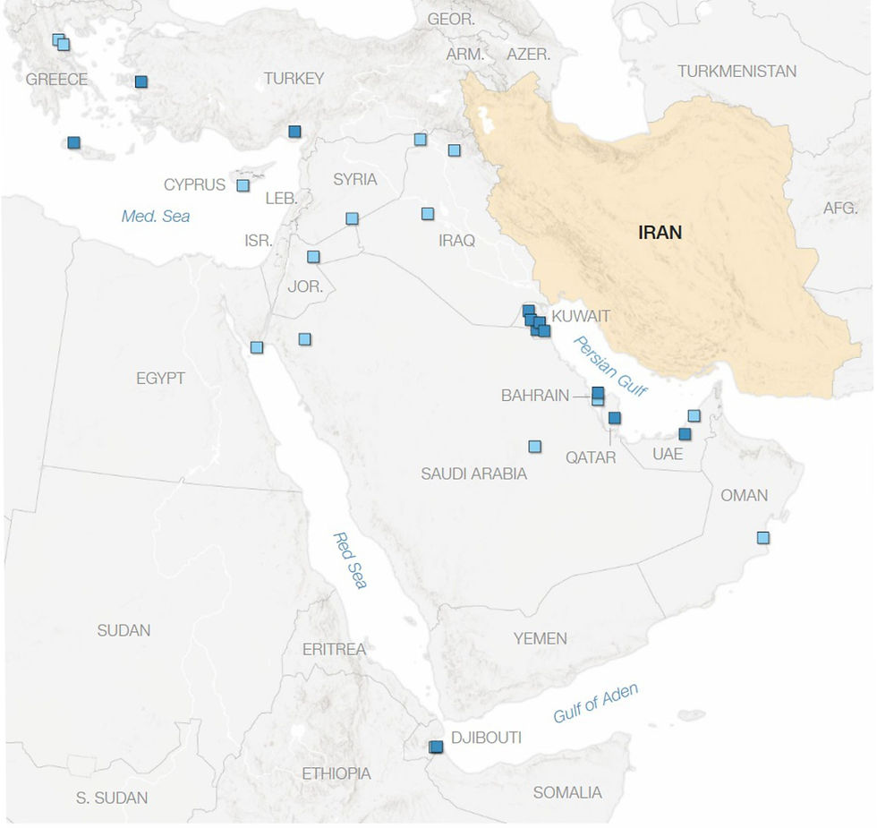 IRÃ ENFRENTA ULTIMATO DE 10 DIAS DE TRUMP ENQUANTO EUA MOBILIZAM MEGAESTRUTURA BÉLICA NA REGIÃO