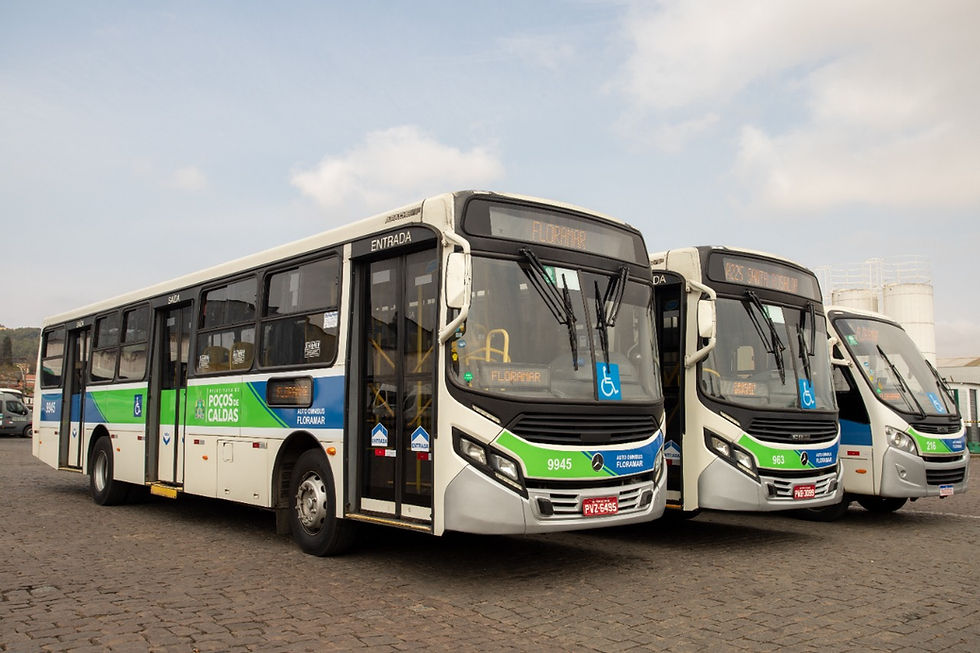 Poços de Caldas reduz tarifa de ônibus para R$ 5 após decreto que regulamenta subsídio de R$ 1,25 milhão