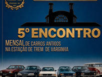 5º ENCONTRO DE CARROS ANTIGOS OCUPA ANTIGA ESTAÇÃO FERROVIÁRIA DE VARGINHA