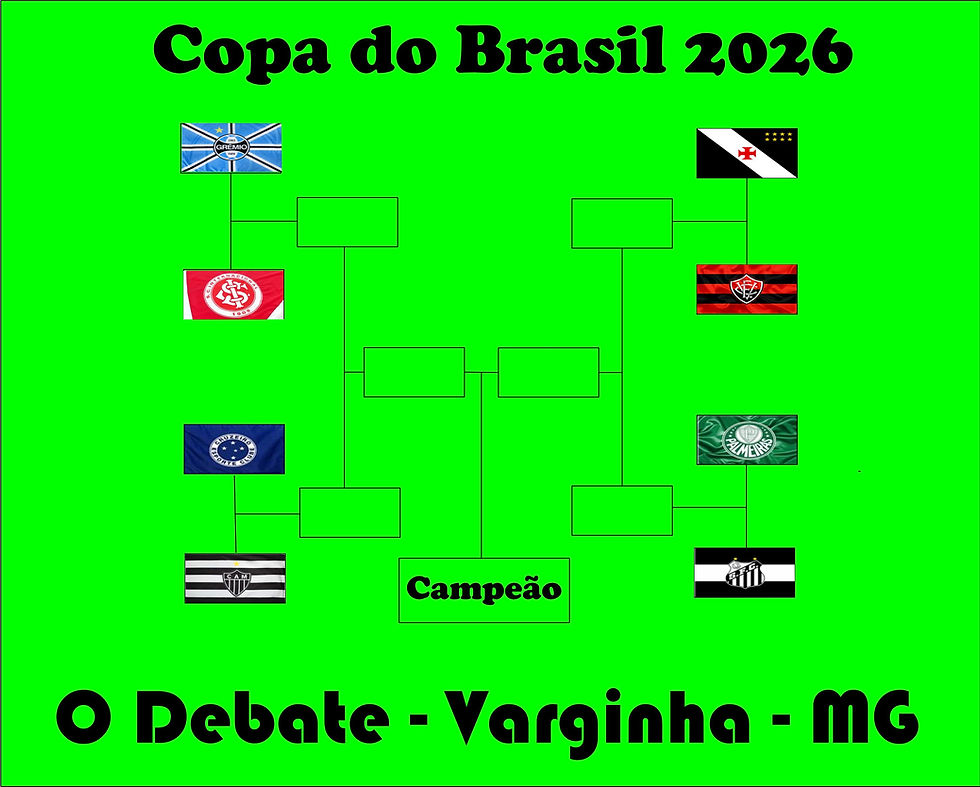 CBF SORTEIA QUARTAS DE FINAL DA COPA DO BRASIL 2026 COM TRÊS CLÁSSICOS REGIONAIS