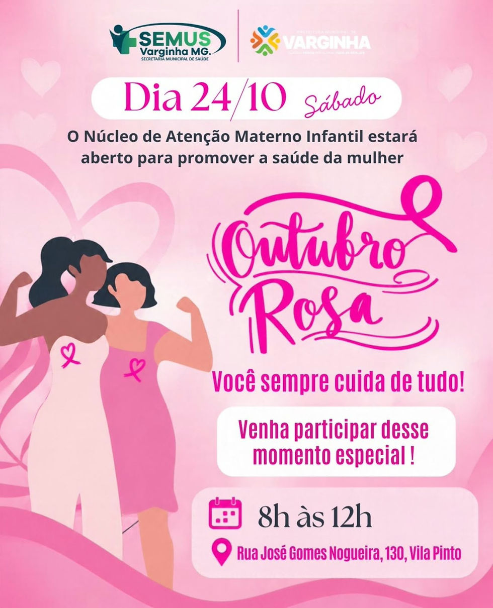 VARGINHA PROMOVE MANHÃ DE SAÚDE E BEM-ESTAR PARA MULHERES NO NAMI