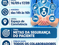 HOSPITAL BOM PASTOR REALIZA 1ª JORNADA DA SEGURANÇA DO PACIENTE EM VARGINHA