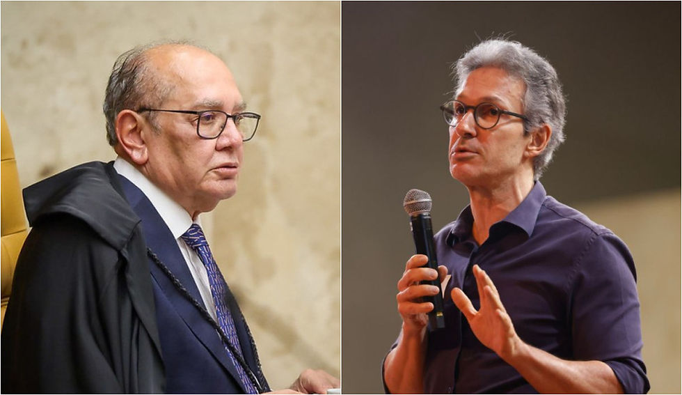 CRÍTICA DE GILMAR MENDES A SOTAQUE DE ZEMA GERA REPERCUSSÃO E AUMENTA VISIBILIDADE DO EX-GOVERNADOR