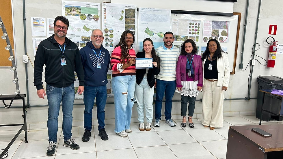 CURSO DE ARQUITETURA DO UNIS ELABORA PROJETO PARA ÁREA VERDE DE VARGINHA