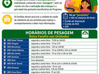 PREFEITURA DE VARGINHA CONVOCA FAMÍLIAS DO BOLSA FAMÍLIA PARA ACOMPANHAMENTO DE SAÚDE