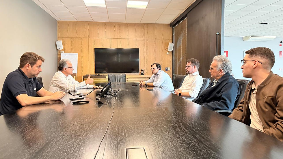 Representantes do Via Café Shopping Center visitam lideranças e destacam investimentos no empreendimento