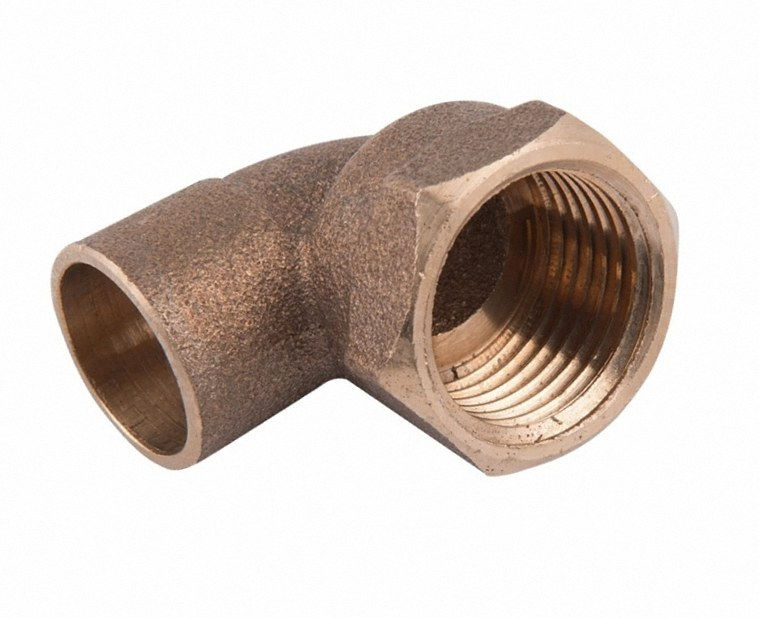 Codo So Hi 1/2" x 3/8" Bronce | Fittings y Llaverías