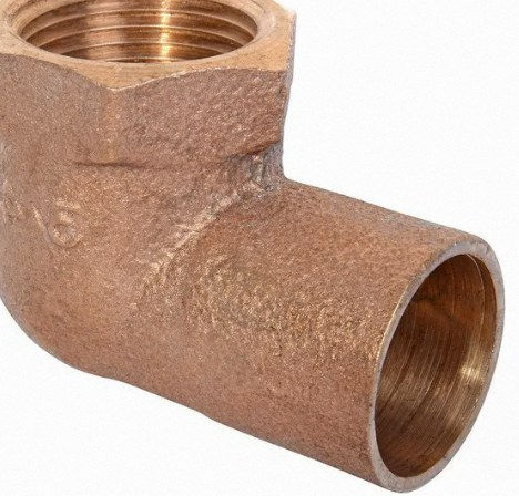 Codo Hi Hi 2" Bronce | Fittings y Llaverías