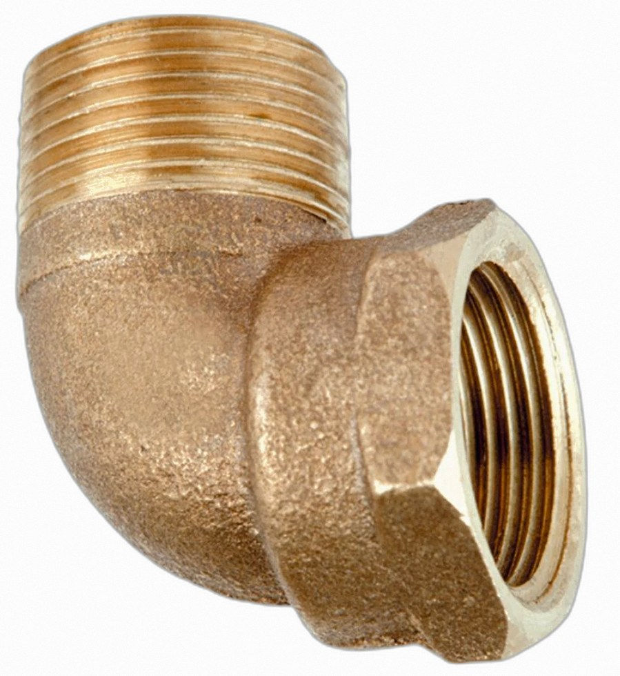 Miniatura: Codo HE HI 1" en bronce fundido, fabricación nacional