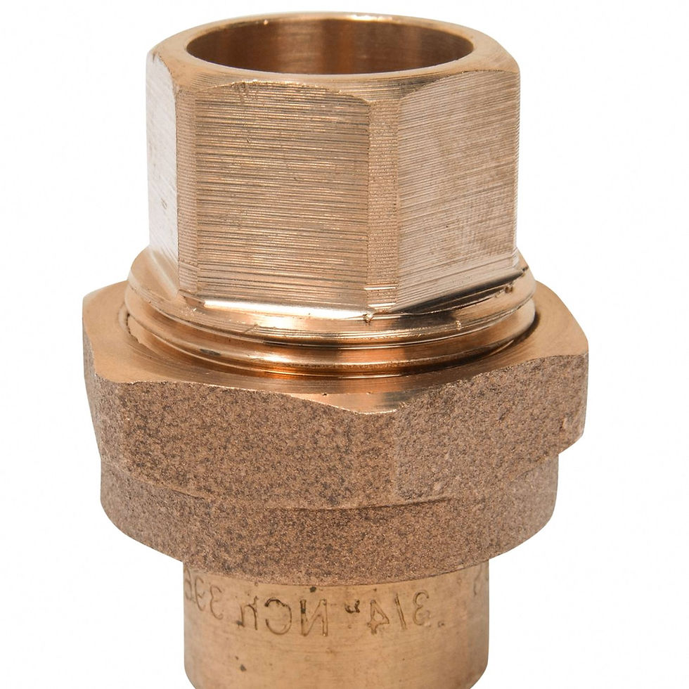 Unión Americana So Hi 1" Bronce | Fittings y Llaverías