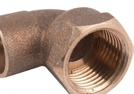 Codo Hi Hi 1 1/4" Bronce | Fittings y Llaverías