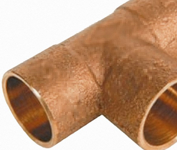 Tee So So So 3" x 2 1/2" Bronce | Fittings y Llaverías
