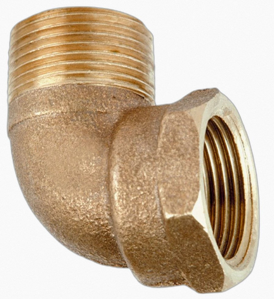 Codo He Hi 1/2" Bronce | Fittings y Llaverías