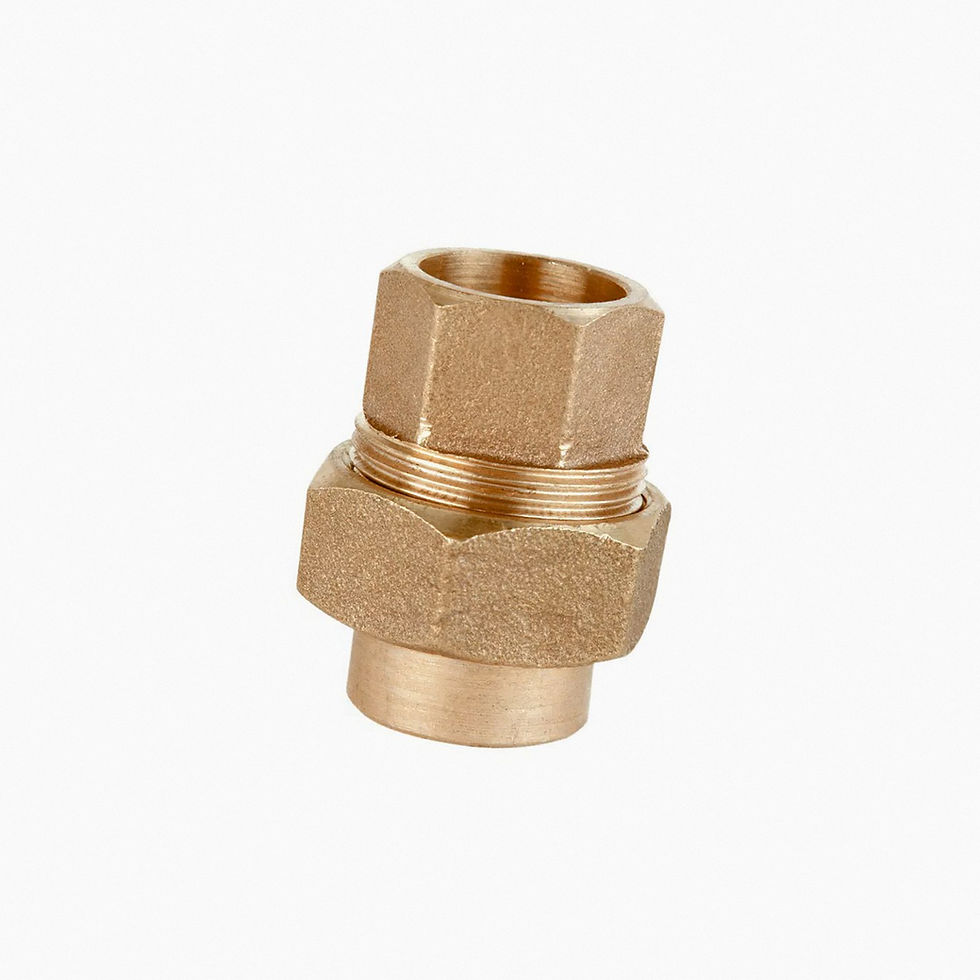 Unión Americana So Hi 3/4" Bronce | Fittings y Llaverías