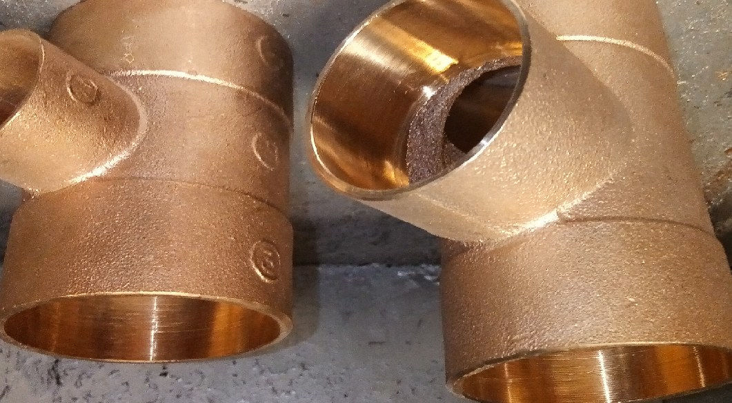 Tee So So Hi 3/4" Bronce | Fittings y Llaverías