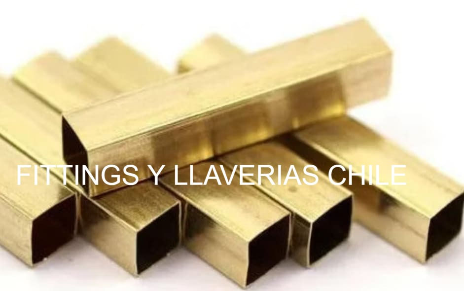 Miniatura: tubo cuadrado bronce laton