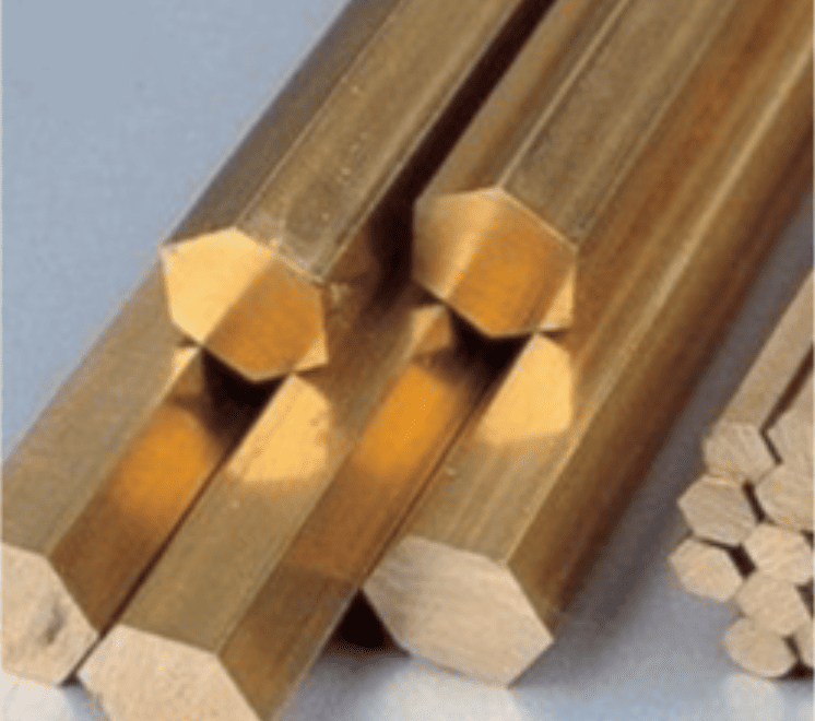 縮圖：hexagon bronze brass bar chile