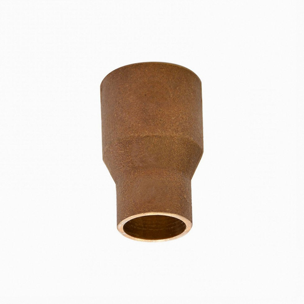 Copla So So 1 1/4" x 3/4" Bronce | Fittings y Llaverías