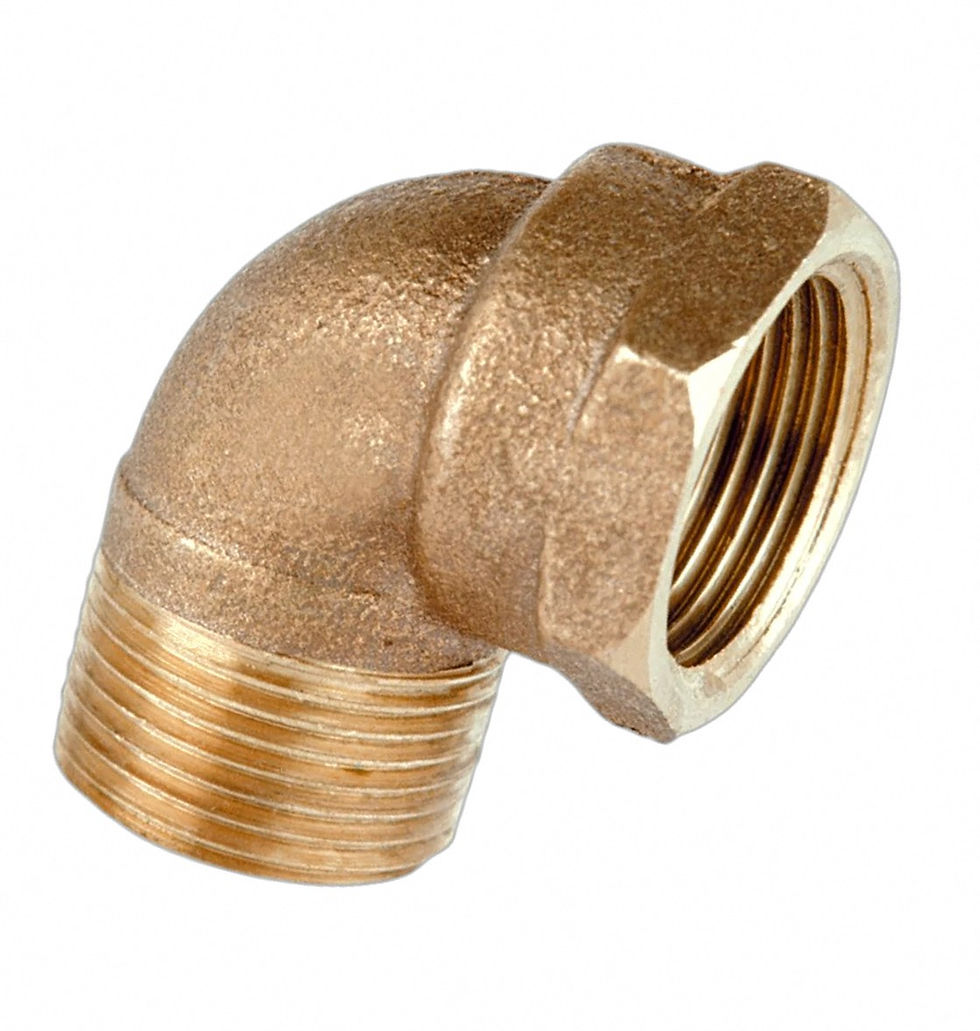 Codo He Hi 3/4" x 1/2" Bronce | Fittings y Llaverías