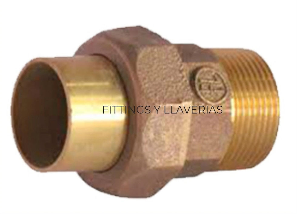 Miniatura: Conector con descople bronce