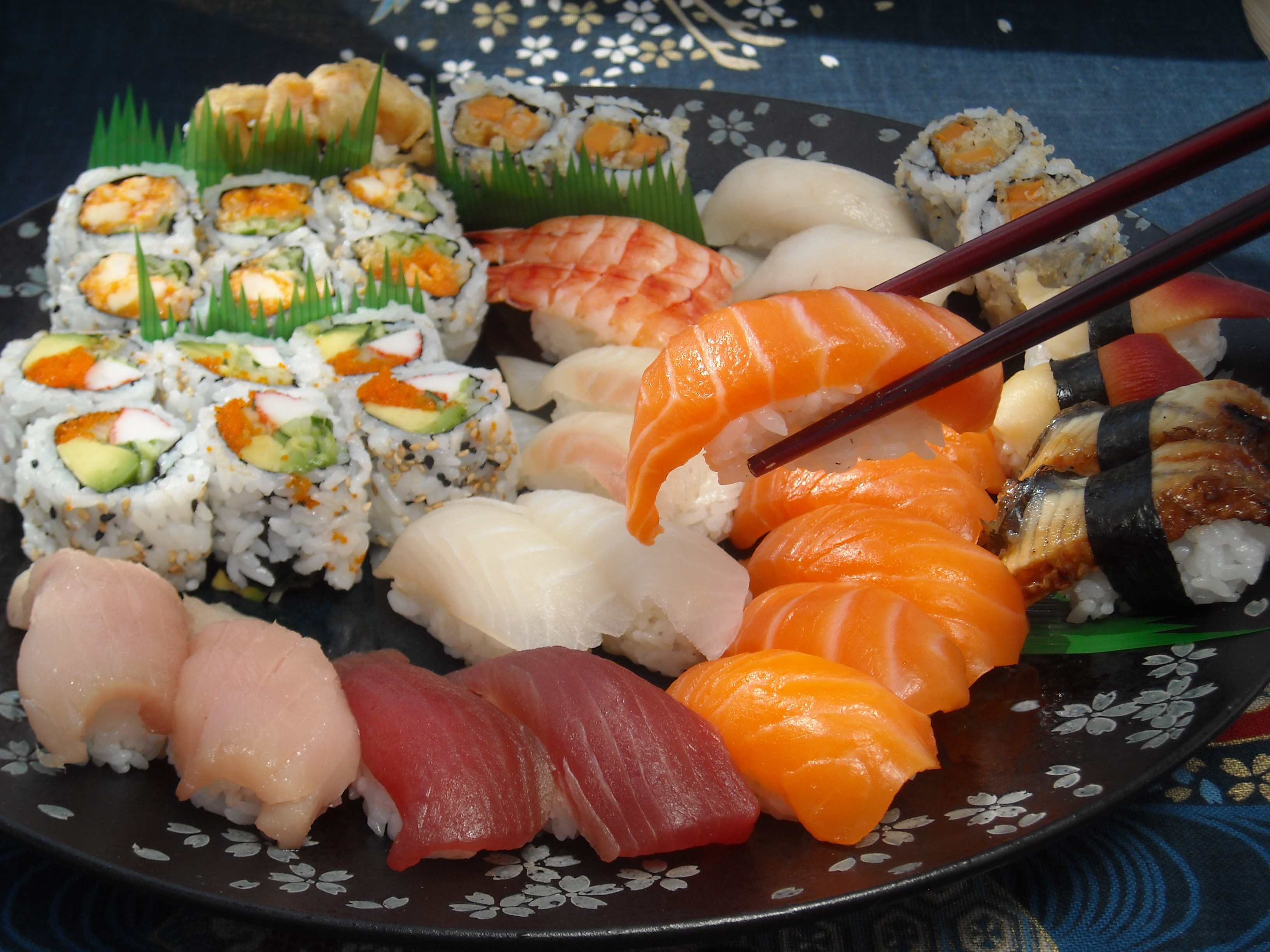 Arranged Food and Objects