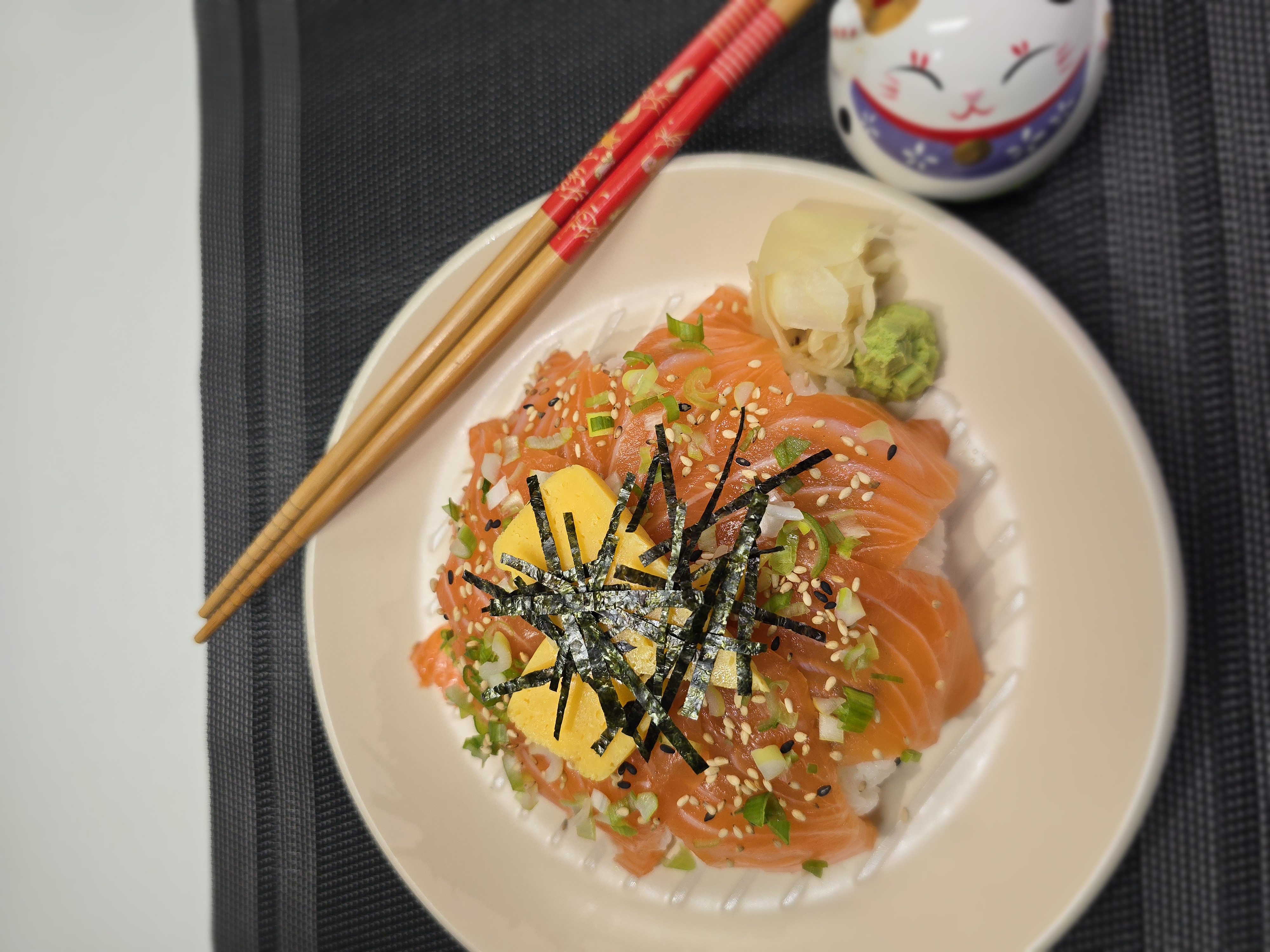 Arranged Food and Objects