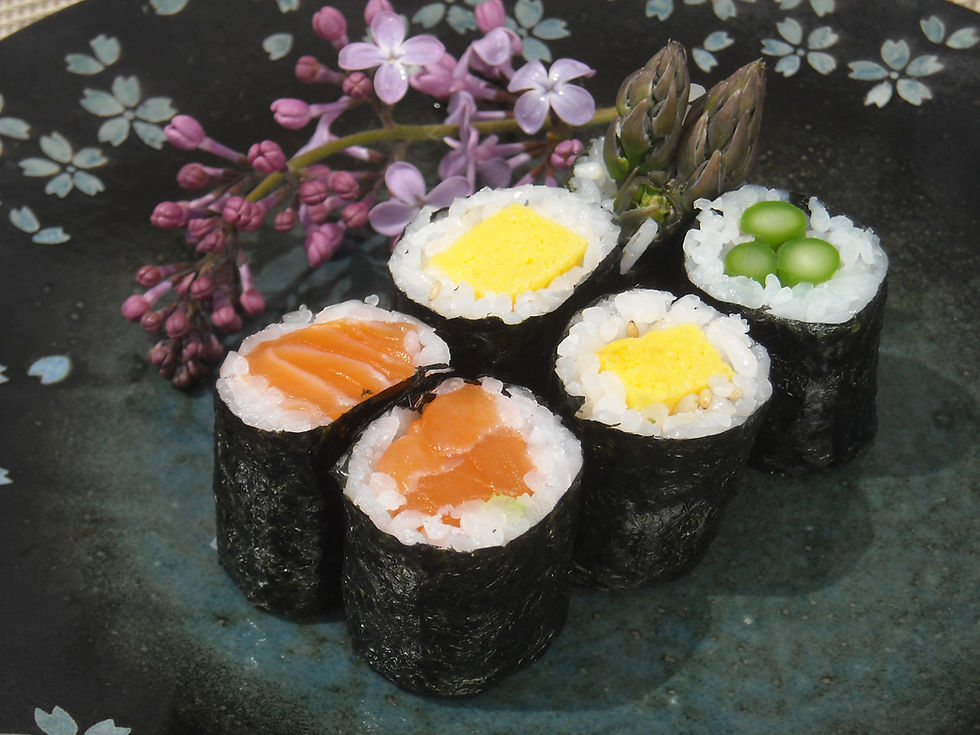 Arranged Food and Objects