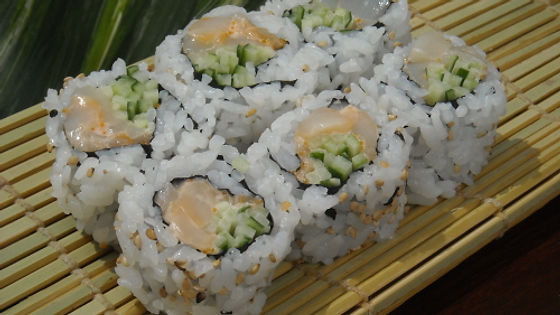 Chopped Scallop Roll