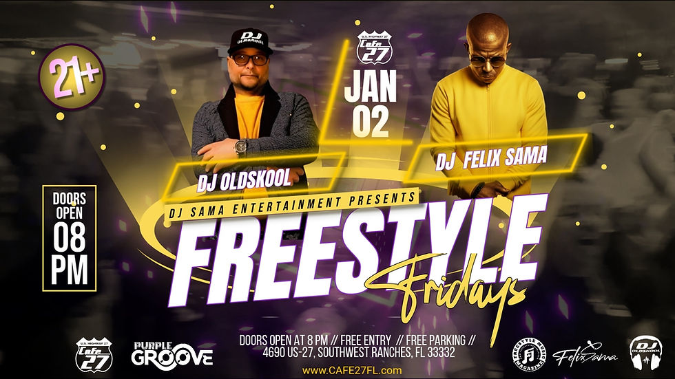 Cafe 27- Freestyle Friday