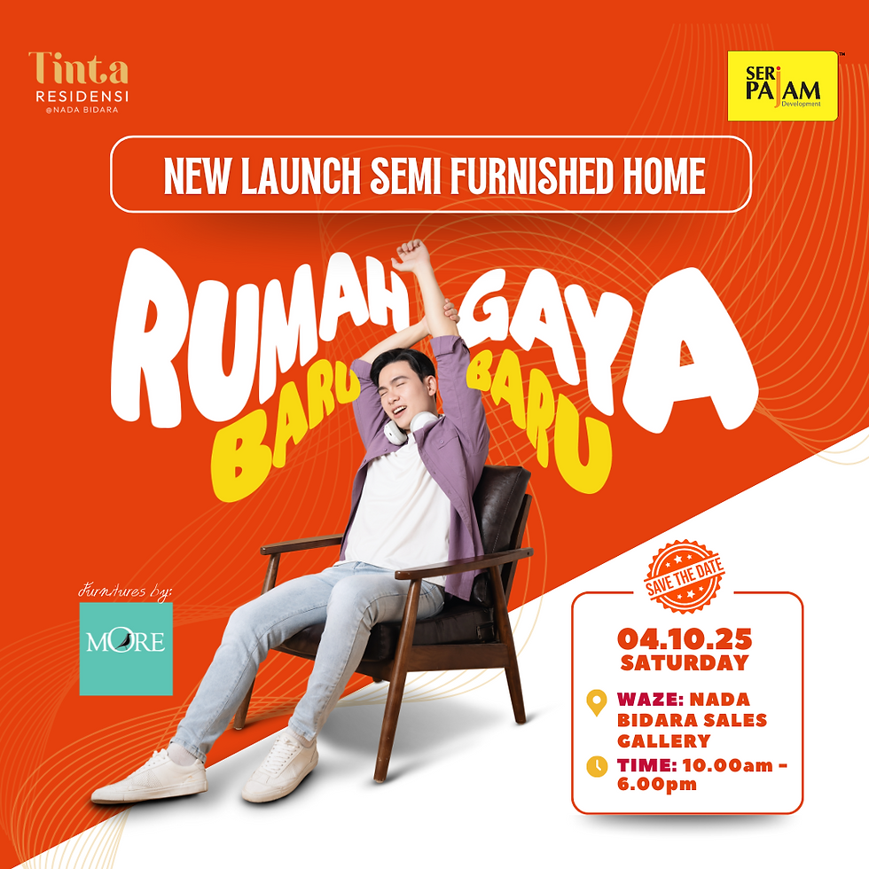 Launch of Semi Home Furnished at Tinta Residensi, in collaboration with More Design.