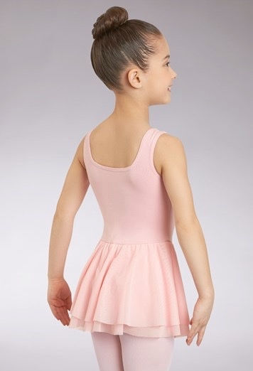 Thumbnail: Kids Pinch Front Leotard and Skirt