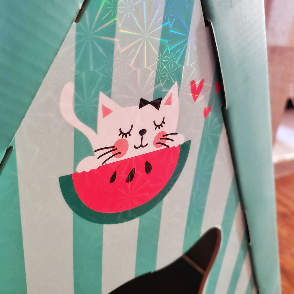 Miniatura: Rascador para gato - Casita 