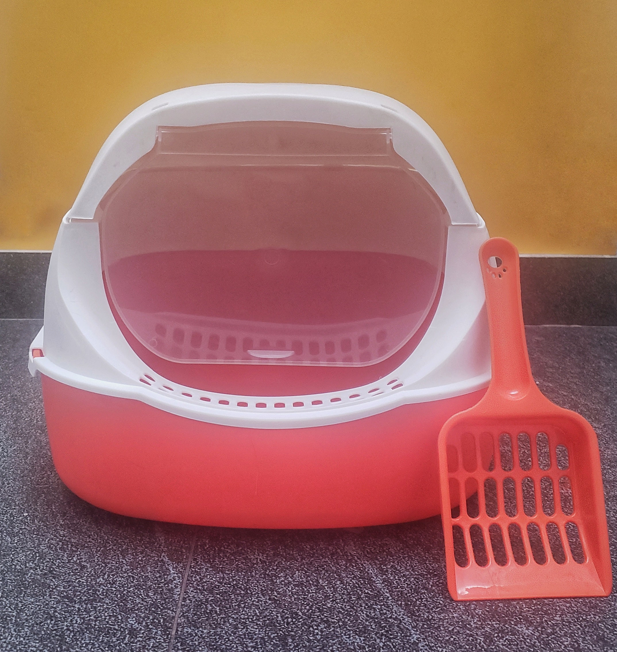 Arenero cubierto pequeño