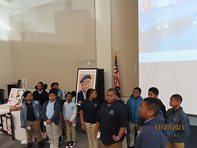 Children attending Gaines from the Friendship School