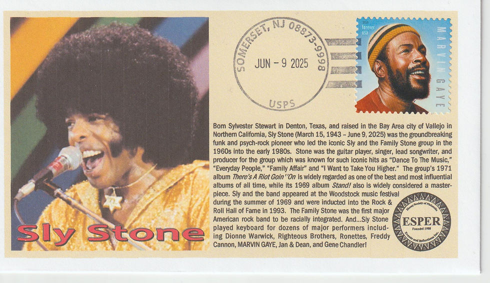 Sly Stone Memorial Cover