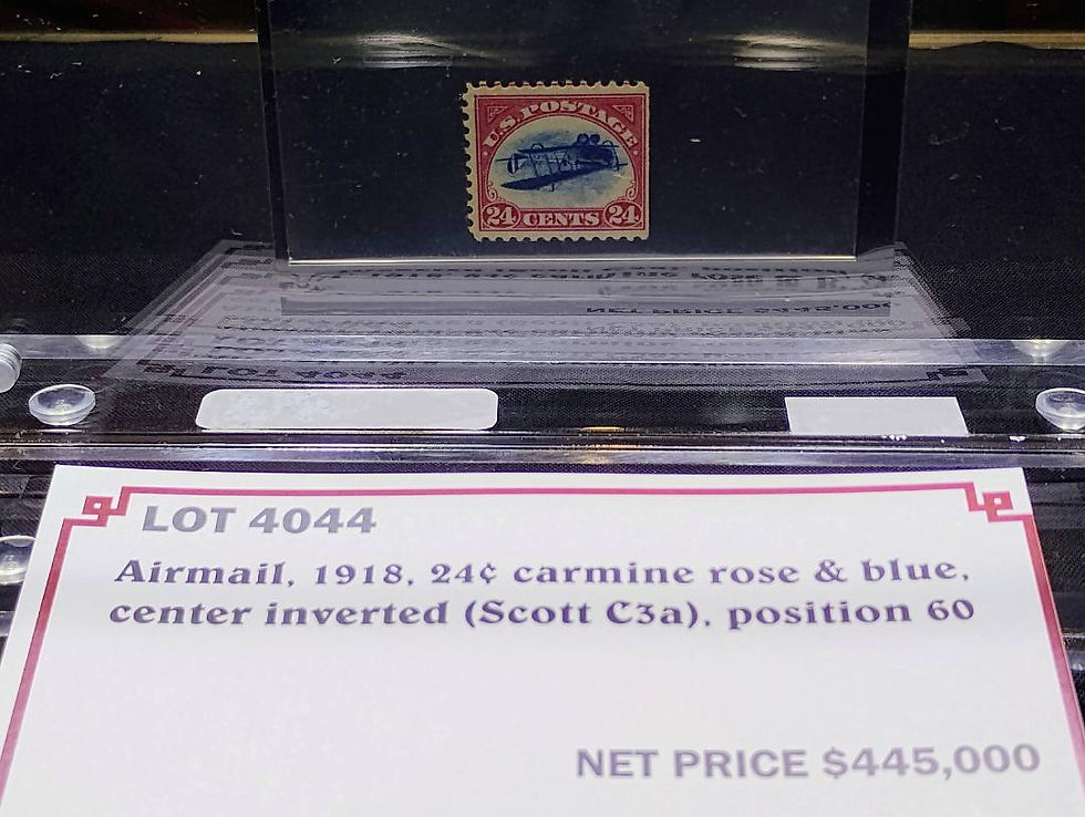 "Inverted Jenny" Stamp