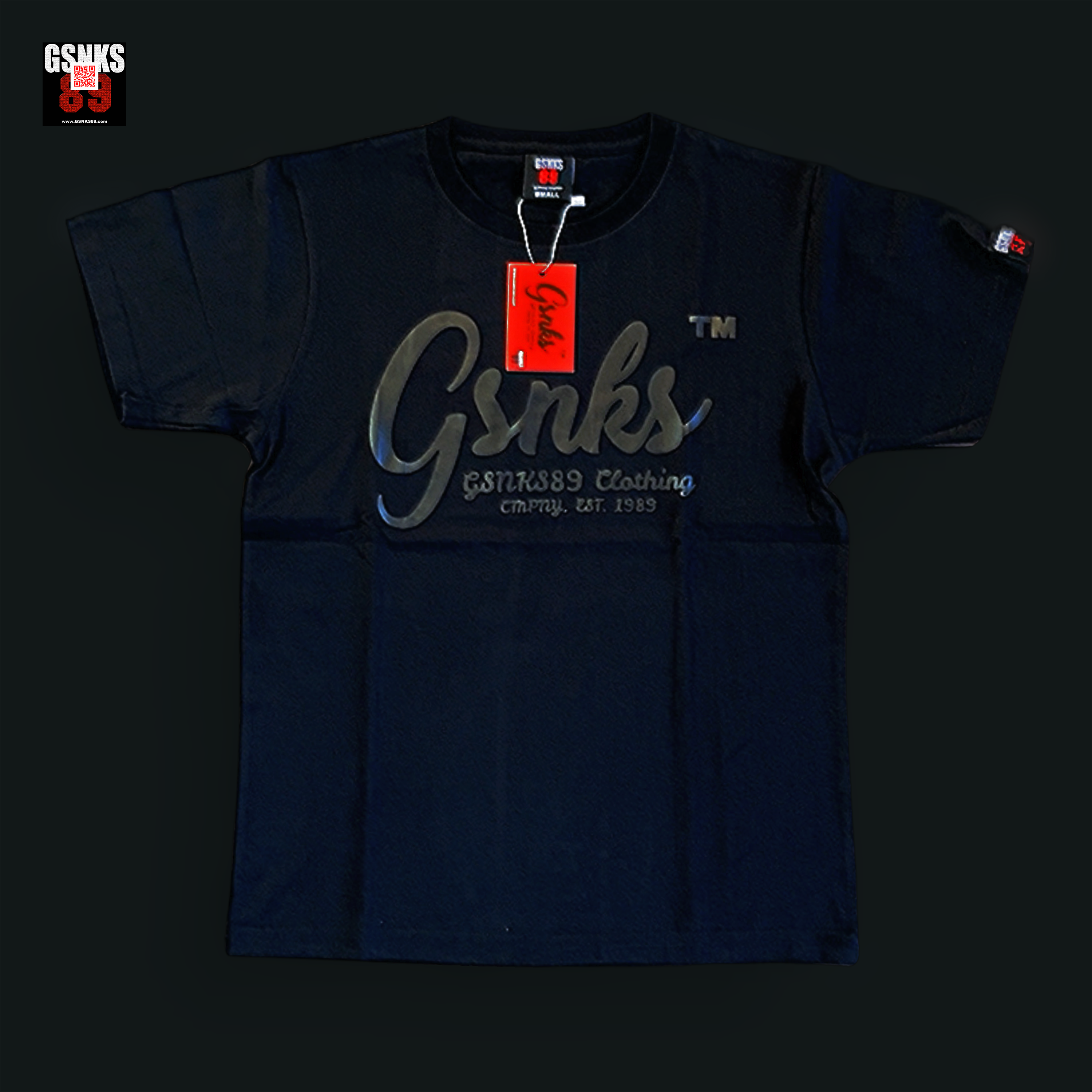 IN-LINE Tee (BLACK)