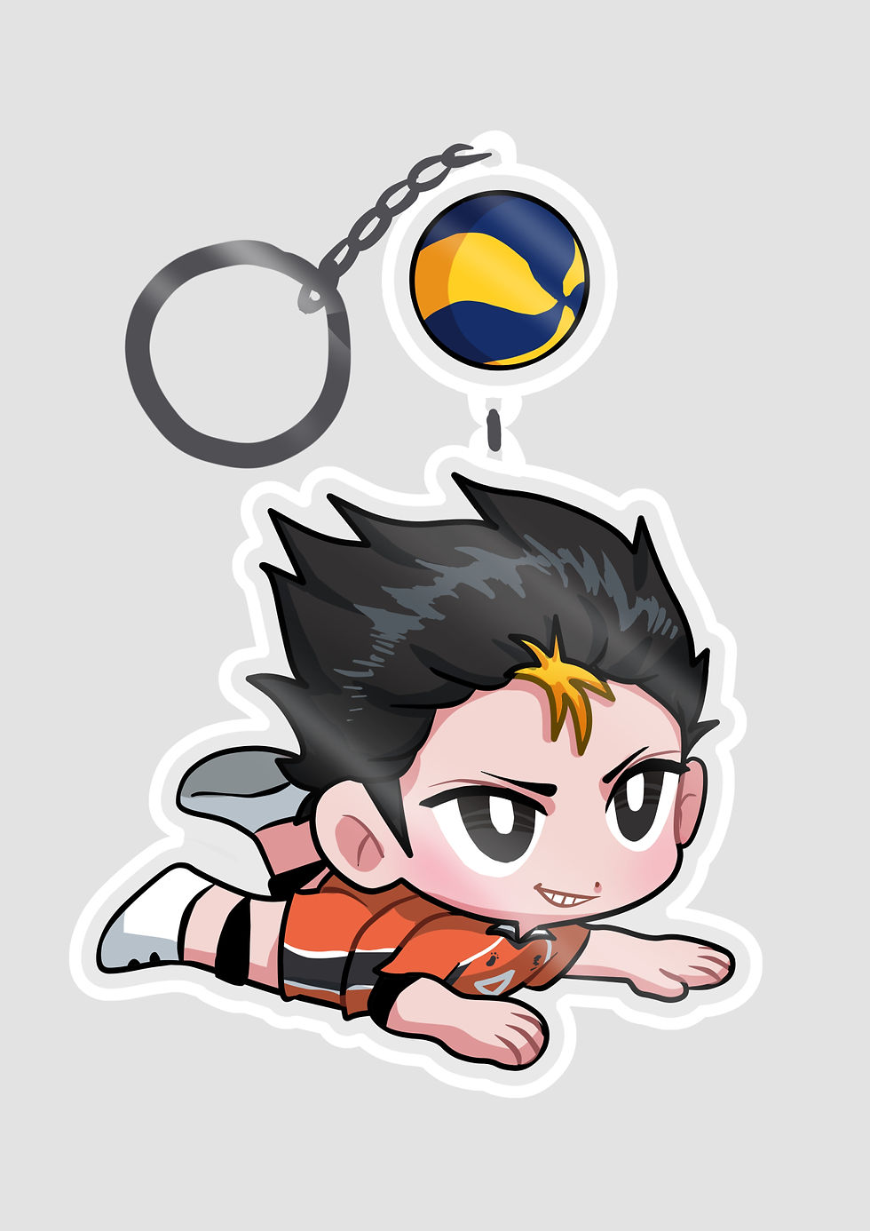 Miniatura: (pré-venda) Haikyuu chaveiro duplo